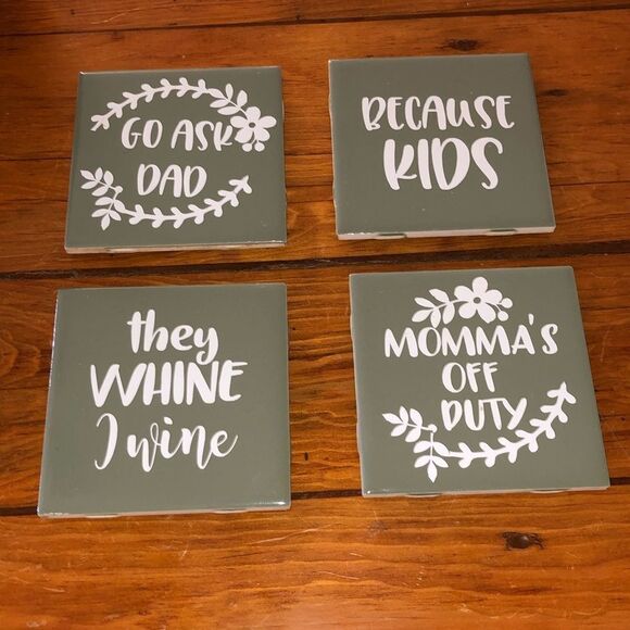 New Fun Ceramic Coasters - Picture 1 of 7